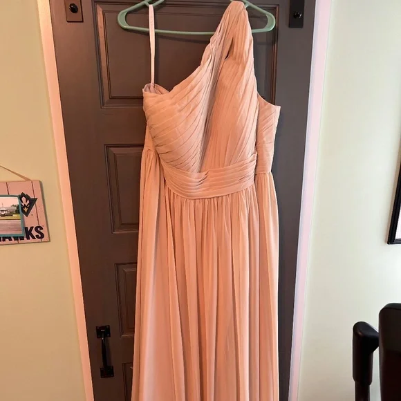 molly bridesmaid dresses Sleeved Lace Long Fit & Flare Wedding Dress main image 0